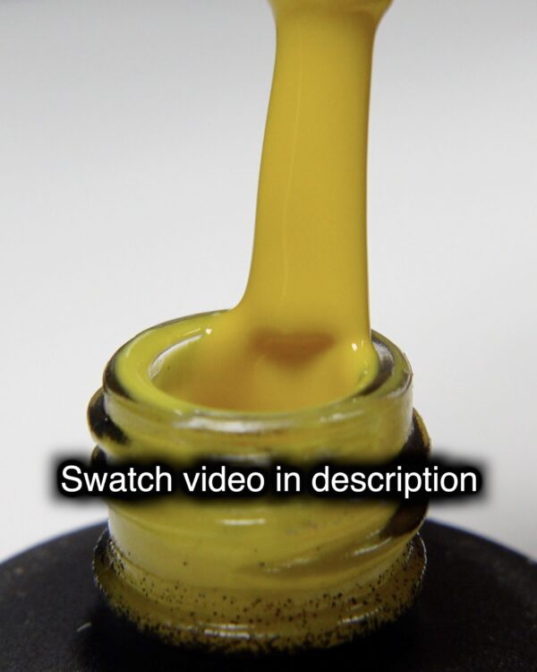 Yellow Neon 101, Bright Yellow Gel Polish, 3 Step - Image 3