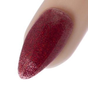 Red Glitter Gel Polish