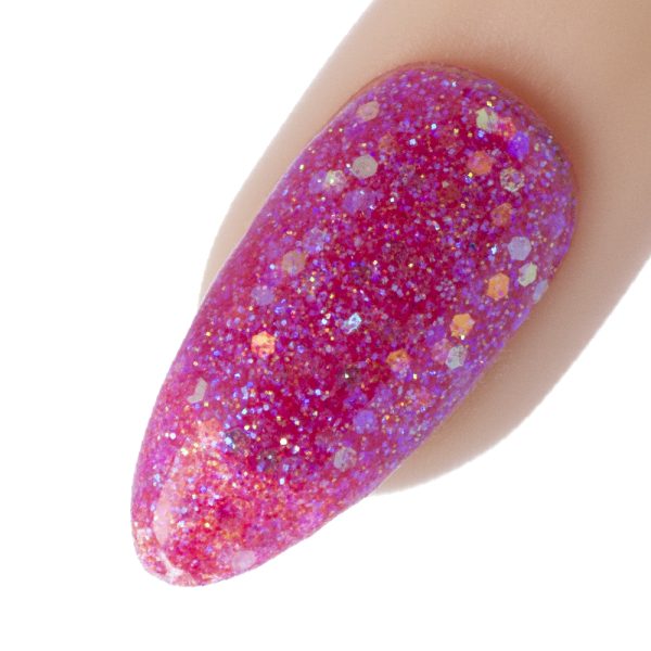 Pink Glitter Acrylic Dip Powder