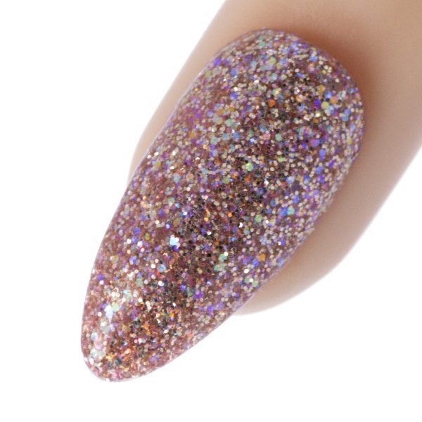 Copper Quartz Acrylic Dip Powder