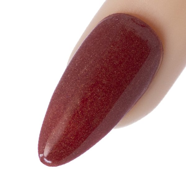 Metallic copper Acrylic Dip Powder