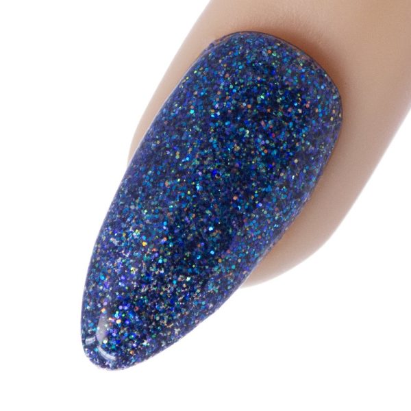 Blue Glitter Acrylic Dip Powder