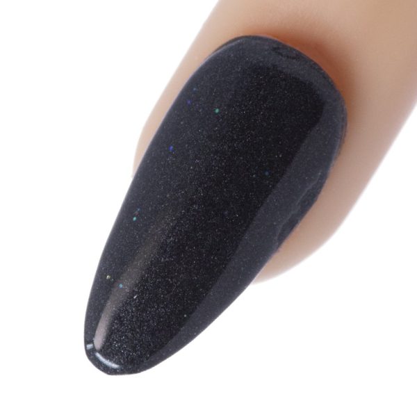 Black Glitter Acrylic Dip Powder
