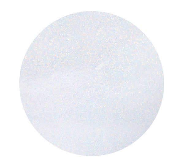 Clear Silver Glitter