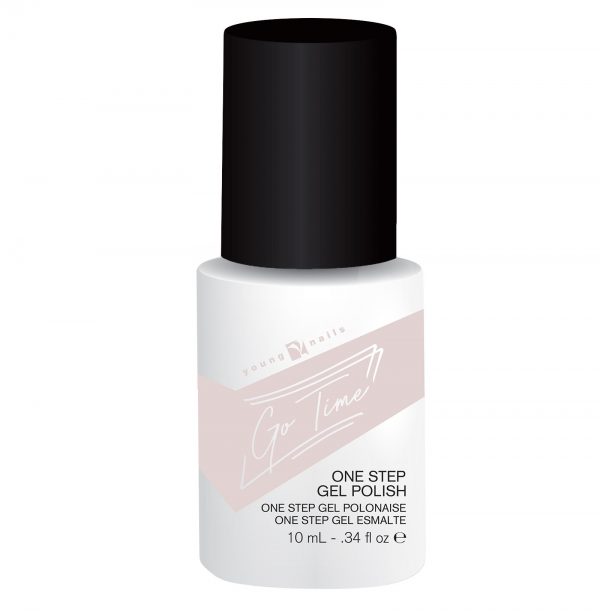 No Batteries Included (122), Light Pink Shimmer Gel Polish, 1 step - Image 2