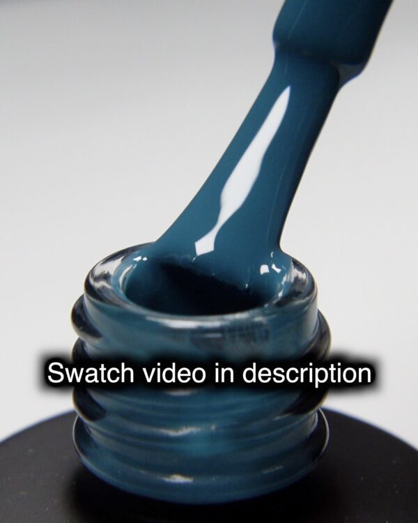 Hey Gang, Dark Teal Gel Polish, 3 Step - Image 2