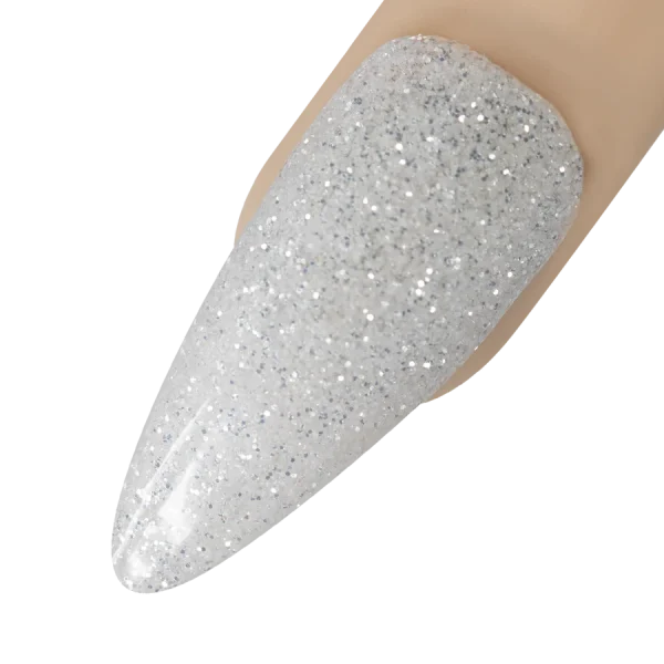 White/Silver Glitter