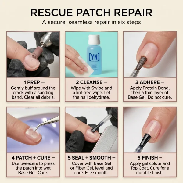 Nail rescue patches